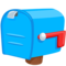 Closed Mailbox With Lowered Flag emoji on Messenger